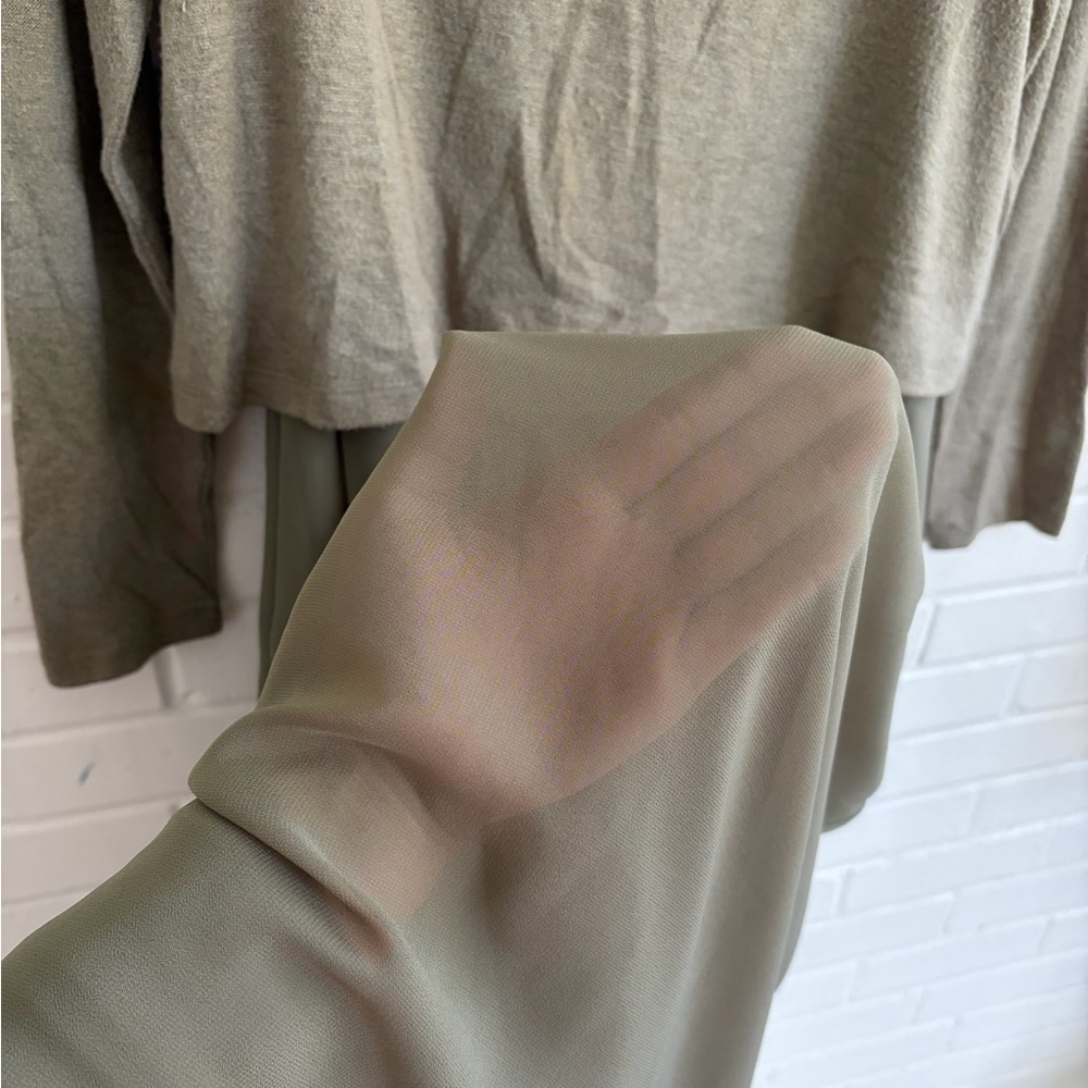 Soft Surroundings ‘Cassie’ Dress in Olive, SZ M EUC! - Picture 8 of 10